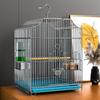 Товары для животных Клетка для птиц Большая бытовая прочная металлическая легко моющаяся Гнездо для попугаев
