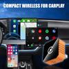 Беспроводной адаптер для автомобилей с CarPlay Адаптер Plug-and-Play с двухдиапазонным Wi-Fi и Автоподключением Простая установка