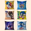Игра S-Sonic The Hedgehog Подушка Подарок Украшение для дома и офиса Спальня Диван Автомобильная наволочка 45x45