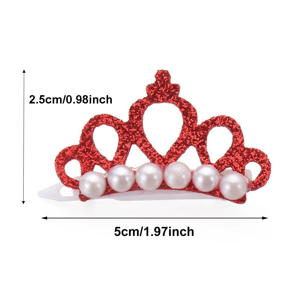 Headwear Pet Supplies Puppy Accessories Headdress Crown Shape Hair Clip Bow-tie Hairpin Dog Bowknot