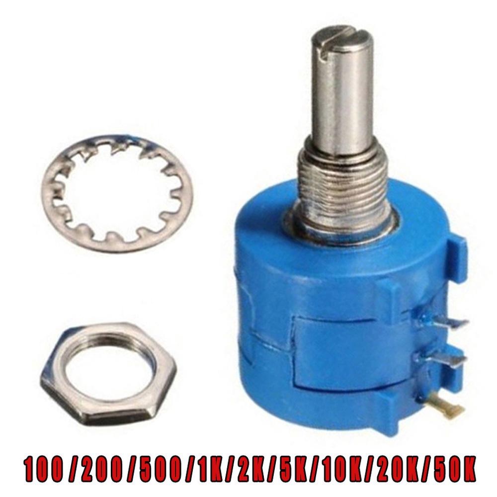 10-оборотный потенциометр 3590S с проволочной обмоткой и переменной точностью, многооборотный горшок