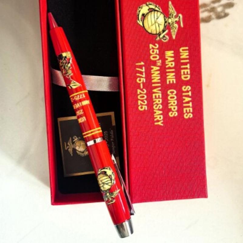 Metal Gel Pen Honoring Americans 250th Anniversary Comfortable Grip Pen for Office and Collection