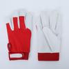 Sheepskin Labor Protection Gloves Argon Arc Welding Half Leather Work Safety Protection Wear-resistant Welding Gloves