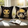 Игра B-Bendy and the Ink M-Machine Наволочка Подушка Наволочка Гостиная Диван Домашний Декор Индивидуальный