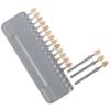 Ivoclar Vivadent Ceramic Palette Teeth Whitening Guide Tooth Bleaching Shade Chart Board 16 Color Palette