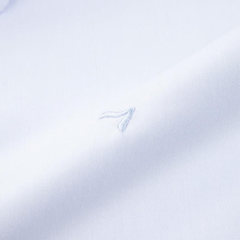 SEVEN Men's DP Non-Iron Pure Cotton Short-Sleeve Business Shirt