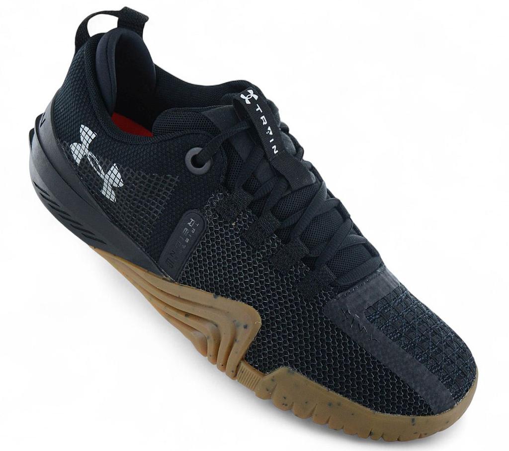 UA Under Armour TriBase Reign 6 - мужские спортивные тренировочные кроссовки черные 3027341-001 ОРИГИНАЛ
