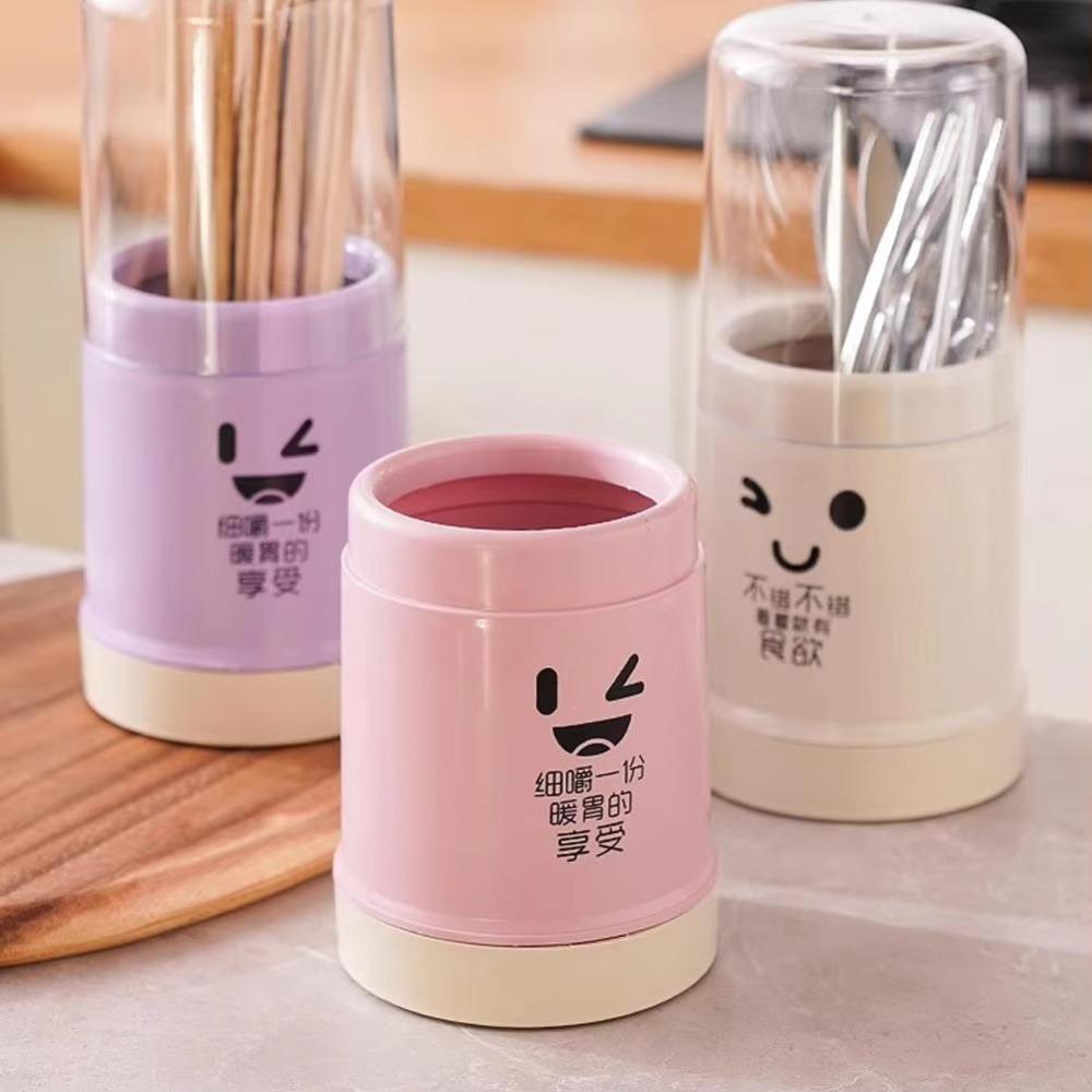 Пылезащитный чехол Подставка для палочек для еды Съемный держатель для палочек для еды и ложек Кухонная посуда