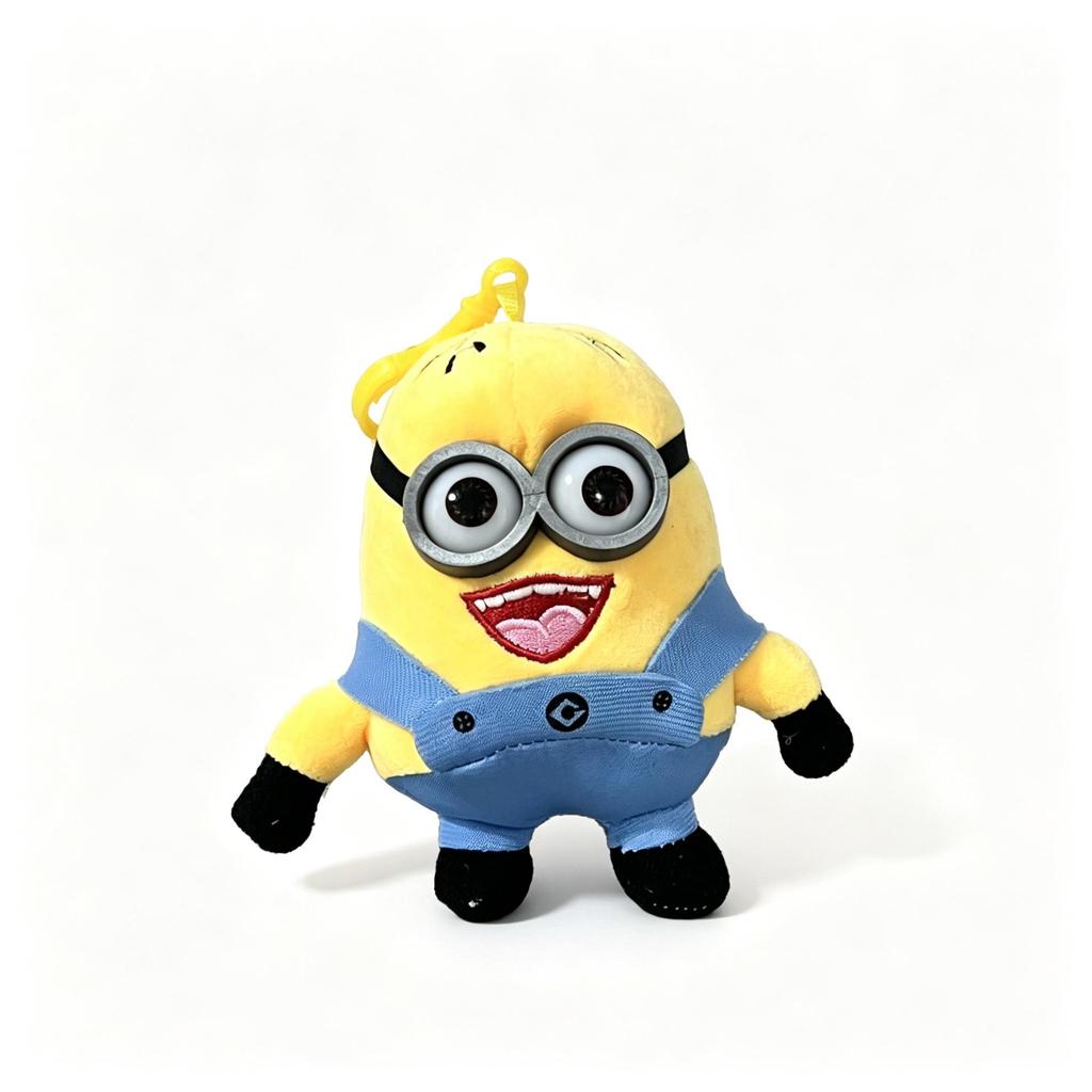 Authentic Minions Plush Keychain - Cute Toy from Despicable Me