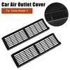 2Pcs/Set For Tesla Model Y Under Seat Air Vent Cover Plastic Air Outlet Grille Protect Cover