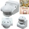 AC 220V - 240V 180 Degree Outdoor IP44 PIR Infrared Motion Sensor Detector Round Mini Smart Delay Light Switch