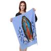 Virgin Mary Shawl Scarf Soft Cashmere Warm Wrap Tassel Scarves Winter Lightweight Blanket Versatile Religious Accessory
