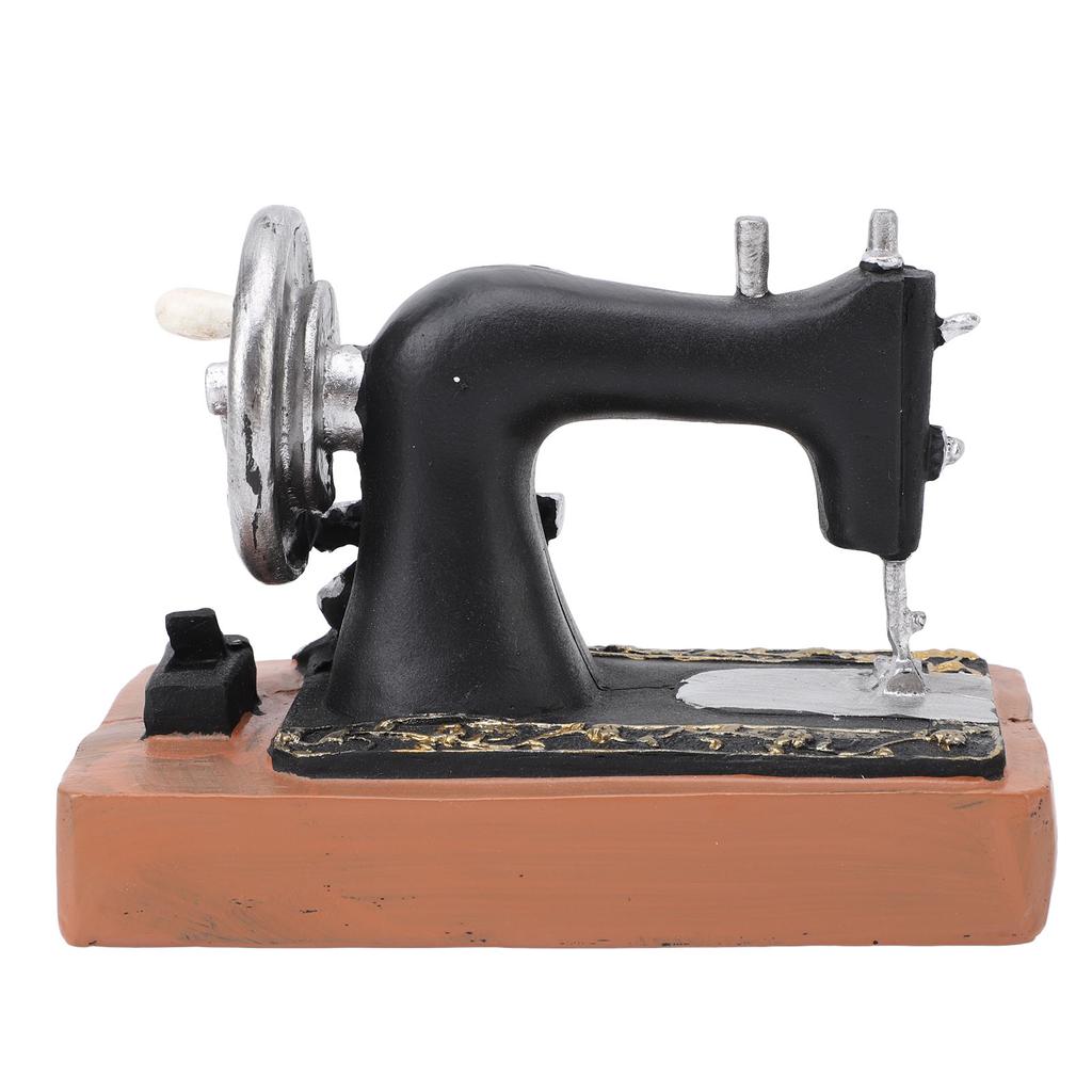 Винтажная швейная машинка, украшение в европейском стиле, ретро, смоляная мини-фигурка для швейной машинки, украшения для