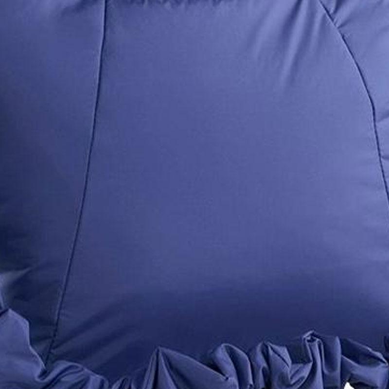 Puma Однотонная Минималистичная Универсальная Серебристый Логотип Застежка-молния Тканевая Сумка-шоппер Женские Сумки-шопперы Фиолетовый 091444-02