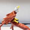 3D-печать Милая и забавная модель орла Пластиковое украшение Настольное украшение Скульптура Украшение Праздничный подарок