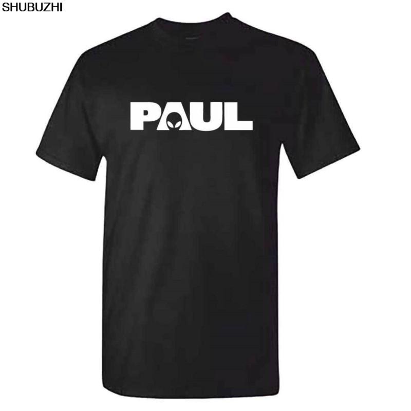 Paul Tshirt Unisexs Cult Dvd Movie Simon Pegg Geek Comic Gift Present Funny Alien