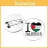 Premium Zinc Alloy Palestine Flag Brooch Pin Unique And Stylish Accessory For Bags And Jewelry Wholesale
