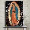 DIY алмазная живопись абстрактная религиозная Гваделупа Мексика леди 5d алмазная вышивка мозаика вышивка крестиком украшение дома