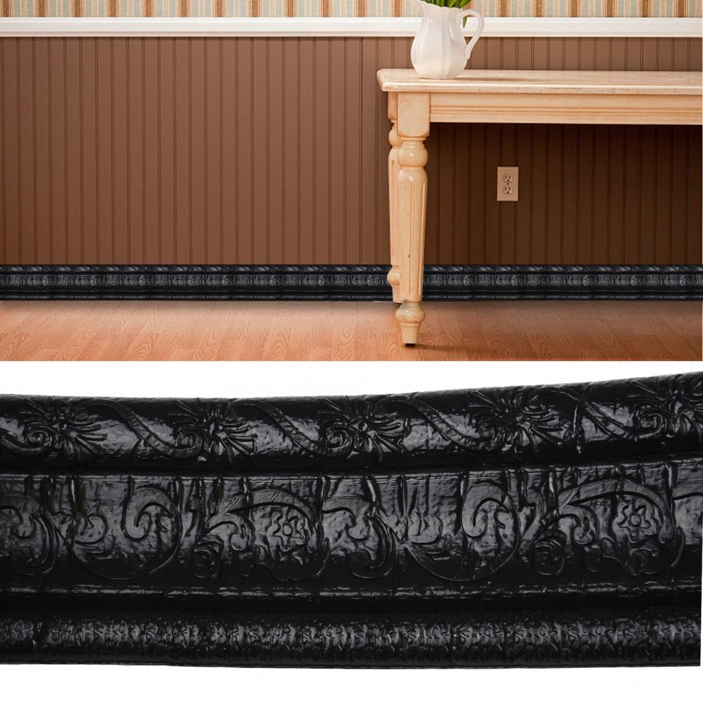 Настенный плинтус 3D из пеноматериала