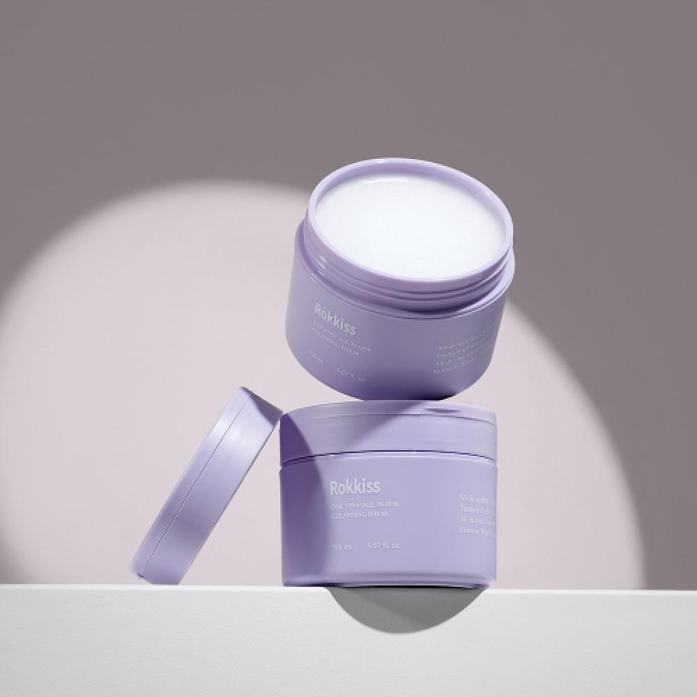 Rokkiss Очищающий бальзам One Step All In One слабокислотный 150 мл 3