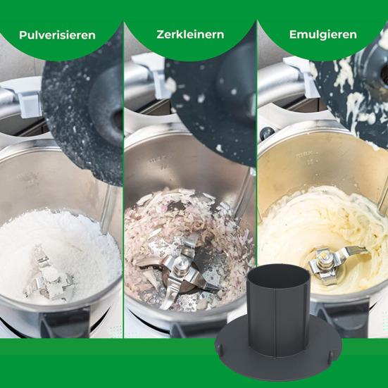 Крышка-измельчитель чеснока для Thermomix TM5 TM6 Защита от брызг Пластиковая крышка Универсальная Компактная Крышка-измельчитель чеснока Кухонный гаджет