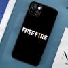 Free Fire Game Case For iPhone 15 14 13 12 11 Pro Max X XS Max XR 7 8 Plus SE 2020 2022 Bumper Case Cover