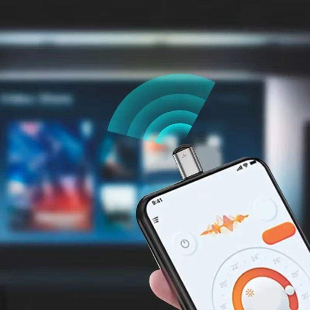 Universal Design Infrared Transmitter Adapter Smart Control APP Control Type C Interface Infrared Technology Type C Connection