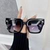 Cute Square Designer Sunglasses Women Men Big Frame Stylish Gradient Sun Glasses Female Male Brand Fashion