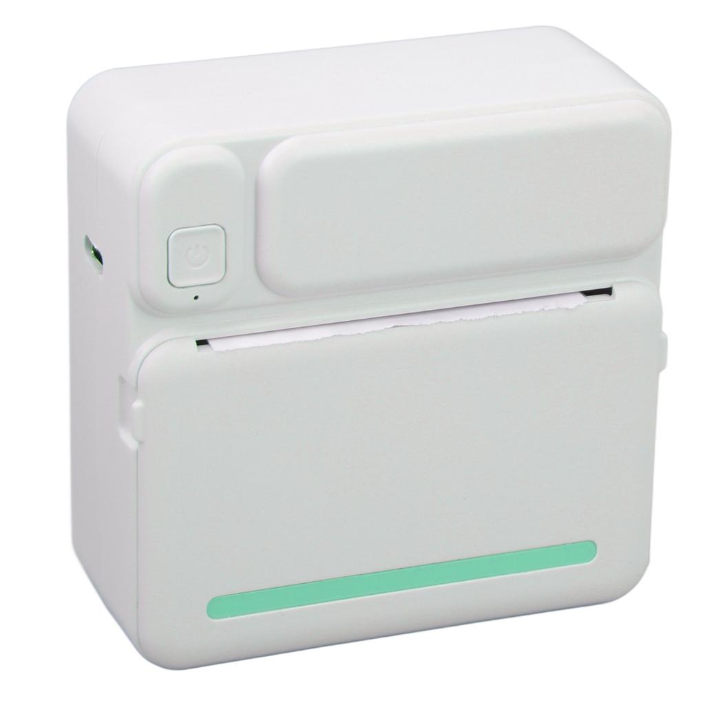 Принтер для наклеек Термопринтер Портативный Бесчернильный Принтер для телефона с приложением для детей Учебные заметки Фотографии Чеки