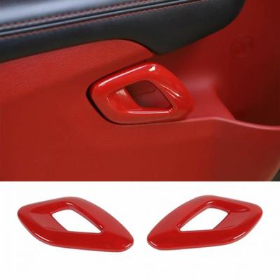 Красная накладка на внутреннюю ручку двери для Dodge Challenger 2011- Аксессуары