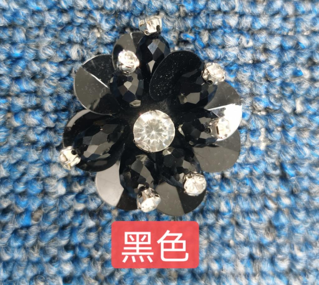 Цветные бусины Цветок Кристалл Ручная работа Бусины Одежда Ювелирные изделия Патч Декаль Аксессуары Сделай сам