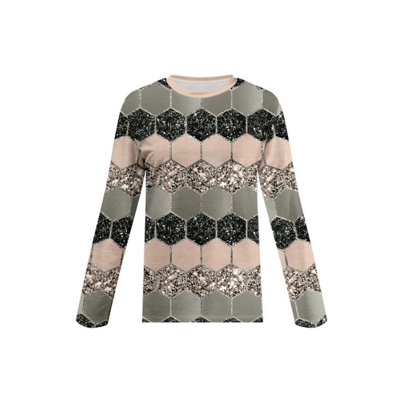 Autumn Fashion 3D Print Crew Neck Long Sleeve T-Shirt Casual Women Clothing Y2k Harajuku Female Clothing Plus Size Tops