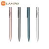 Xiaomi Нейтральная ручка LAMPO 0,5 мм, черный сменный металлический поворотный переключатель, гладкая мягкая ручка для письма для офиса, дома, школы