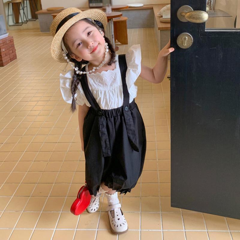 Детский комбинезон для девочек, комбинезон-шаровары, детский боди (Только брюки)