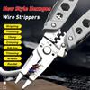 Клещи для зачистки проводов Многофункциональные Электрические Клещи для резки кабеля Обжим клемм Разделение Линия намотки Ручной инструмент