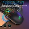 6 Button RGBs Illuminates Corded Mouse 3600DPI Precisions Tracking For Gaming Office Use With AntiSlip Scroll Wheel