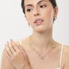 Комплект подвесок Abdesigns Diamond, комплект подвесок в индийском стиле с золотым покрытием, комплект подвесок Polki Kundan, цепочка подвесок с синтетическими выращенными в лаборатории бриллиантами