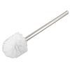 New Accessories Toilet Brush Scrubbers Head & Handle Stainless Steel Bathroom