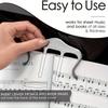 1pc Large Music Book Clip For Piano, Guitar, And Violin Securely Holds Sheet Music For Easy Reading