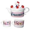 Sanrio Hello Kitty 50th Anniversary Pair Tea Set 2 Cake Mold Kitty Sanrio Goods Tableware SAN4364 (for People)