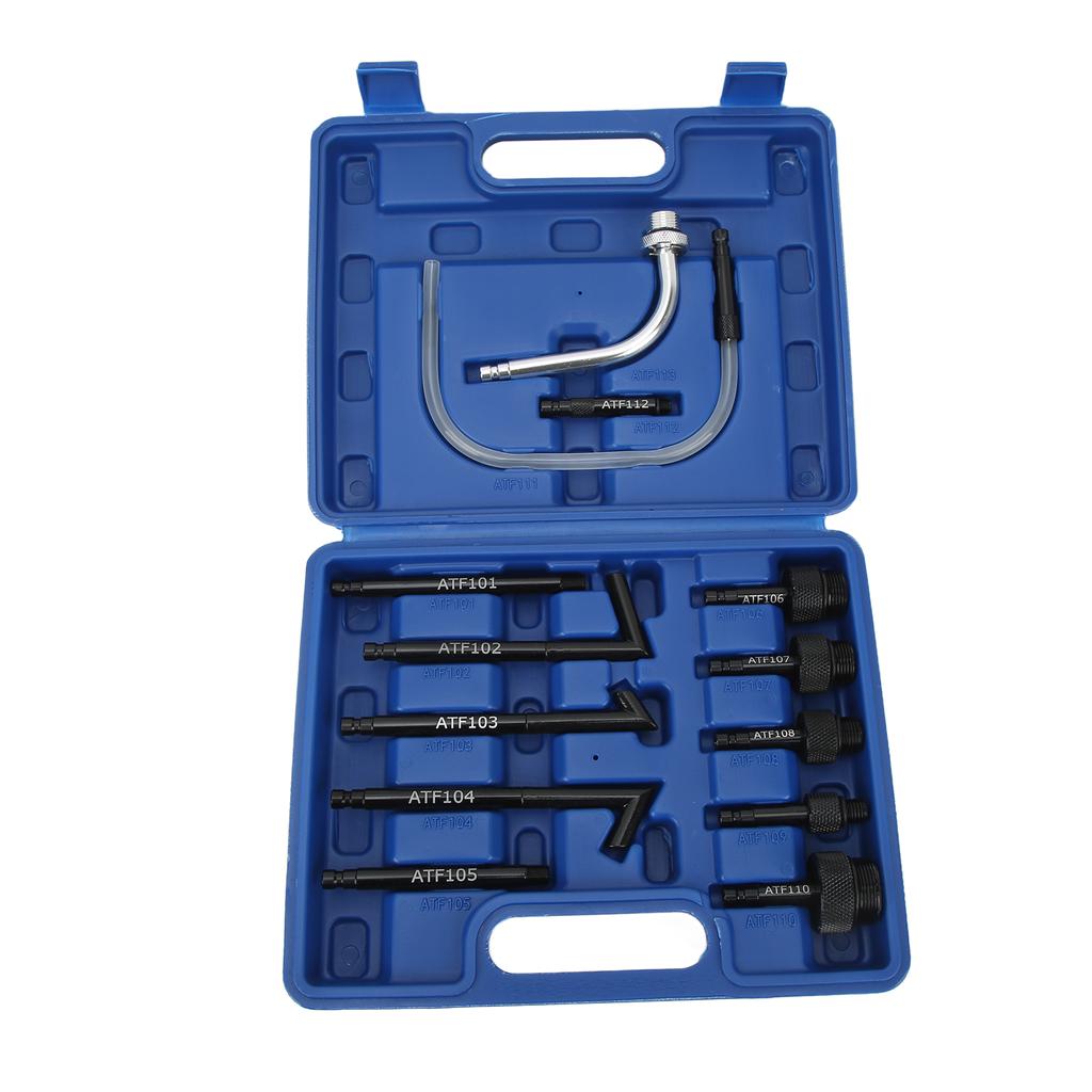 13 шт. Адаптер для заполнения коробки передач ATF из углеродистой стали, насос для заполнения трансмиссионного масла