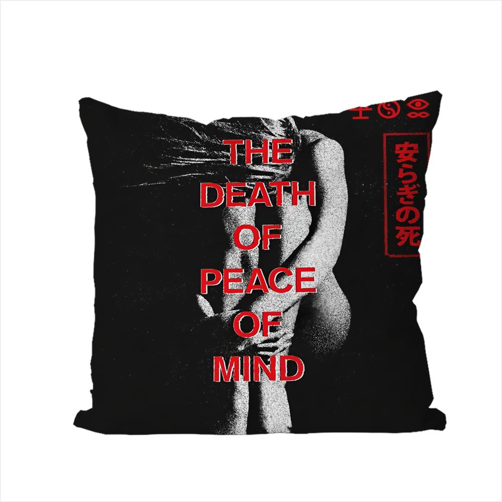 Band Bad OOmens Pillow Case For Car Sofa Decorative Home Doublesided Print Plush Square Throw Pillow Cushion Cover