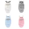 Newborn Baby Wrap Blanket Autumn Winter Swaddles Towel Cartoon Sleeping Bag Soft Warm Delivery Room Receiving Blankets