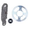 Комплект звездочек для цепи, сталь 428 45T, звездочка заднего колеса 408 14T, звездочка переднего двигателя 428 100 Link