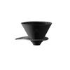 Zebrang V60 Flat Dripper 02 PLUS ZB-VDFP-02B, Lightweight, Portable, Pocket-sized, Perfect for Outdoor Activities and Camping. Serving 1-4 Cups of Cof