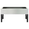 Bird Feeder Silver 34 x 26 x 16 cm Galvanized Steel