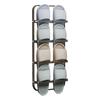 Bathroom Slipper Rack Multi-layer Strong Load-bearing No Punching Required Easy To Install Wall Mount Shoes Slipper Drainage Rack