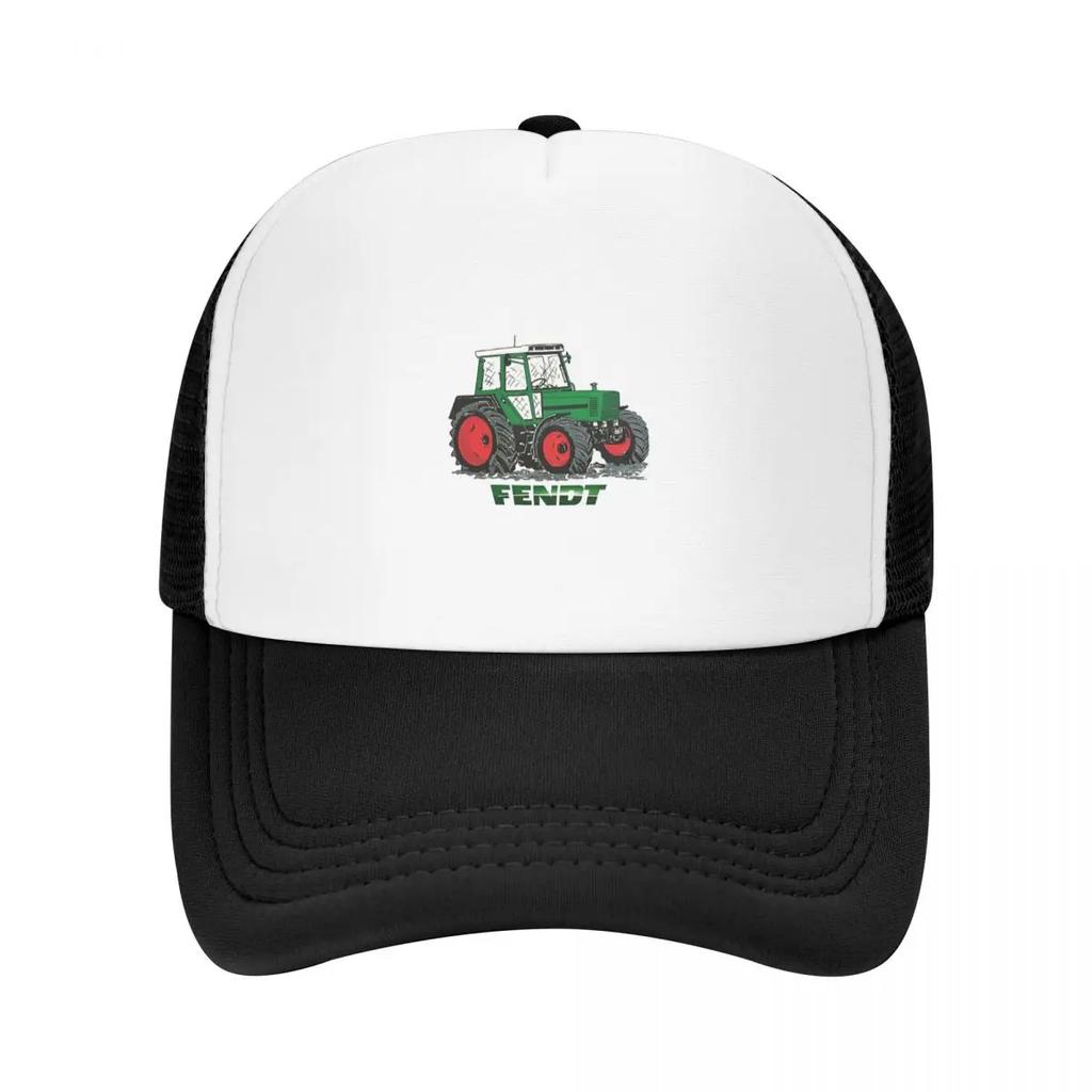 Fendt Green Cap Fashion Casual Mesh Baseball Caps Adjustable Hat Hip Hop Summer Unisex Baseball Hats Polychromatic