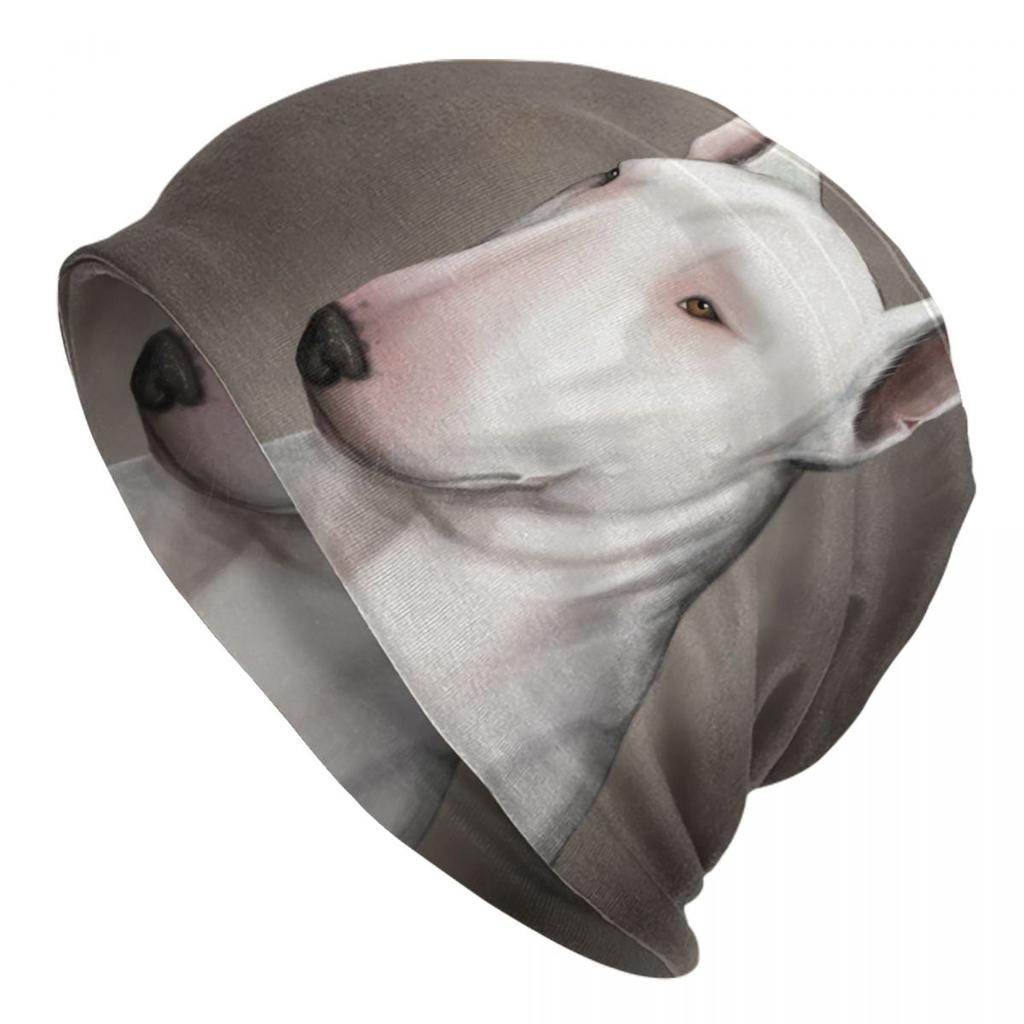 Английские шапки с черепами для бультерьера, уличная зимняя теплая женская вязаная шапка унисекс, шапка с капюшоном для животных, домашних питомцев, щенков