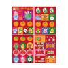 4Pcs/set DIY Snake Year Blessing Sticker Cartoon Red Envelope Bag Sticker  Handbook